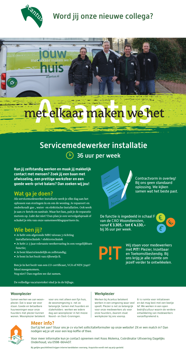 servicemedewerker
